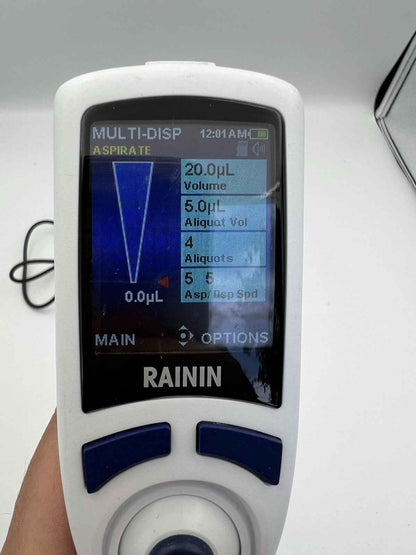 RAININ E4 XLS Electronic 8-Channel Pipette w/ 8x 20-200uL LTS - Labnob