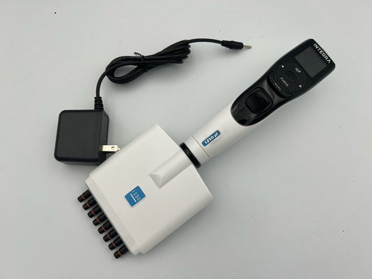 INTEGRA VIAFLO 4624 - Lightweight Electronic Pipette, 8 Channel, 50-1250 uL - Labnob