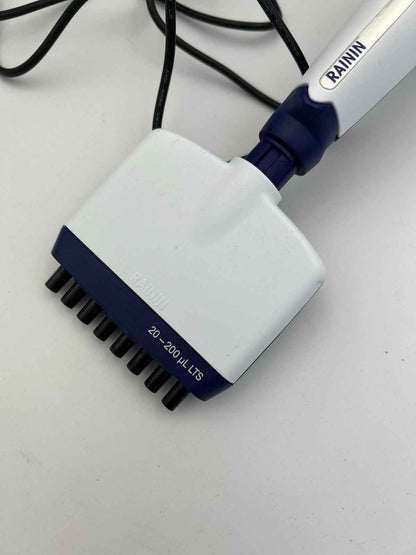 RAININ E4 XLS Electronic 8-Channel Pipette w/ 8x 20-200uL LTS - Labnob