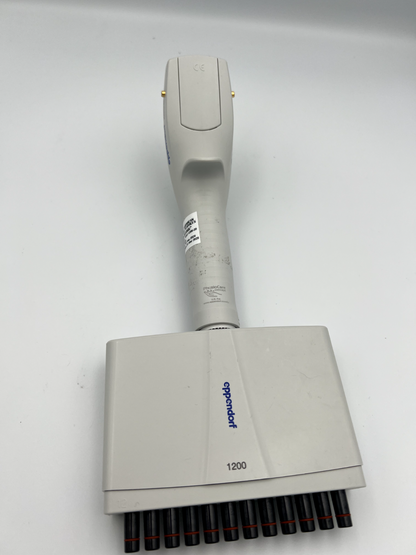 Eppendorf Xplorer plus Electronic Pipette 12-Channel 50 - 1200 uL Tested - Labnob