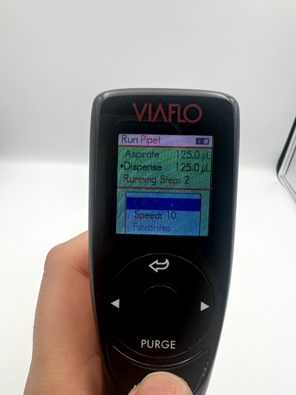 Integra Viaflo 125µL 12 Channel Electronic Pipette New Battery - Labnob