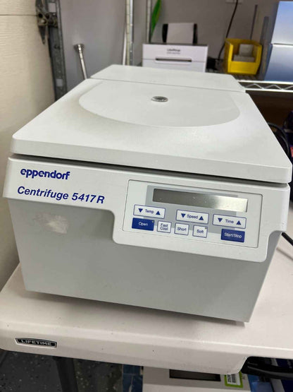 Eppendorf 5417R Refrigerated Centrifuge tested see the video
