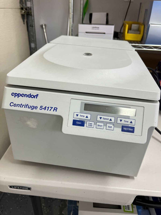Eppendorf 5417R Refrigerated Centrifuge tested see the video