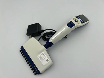Rainin XLS+ E4 12 Channel Electronic Pipette E12-200XLS+ 20-200uL and Charger - Labnob