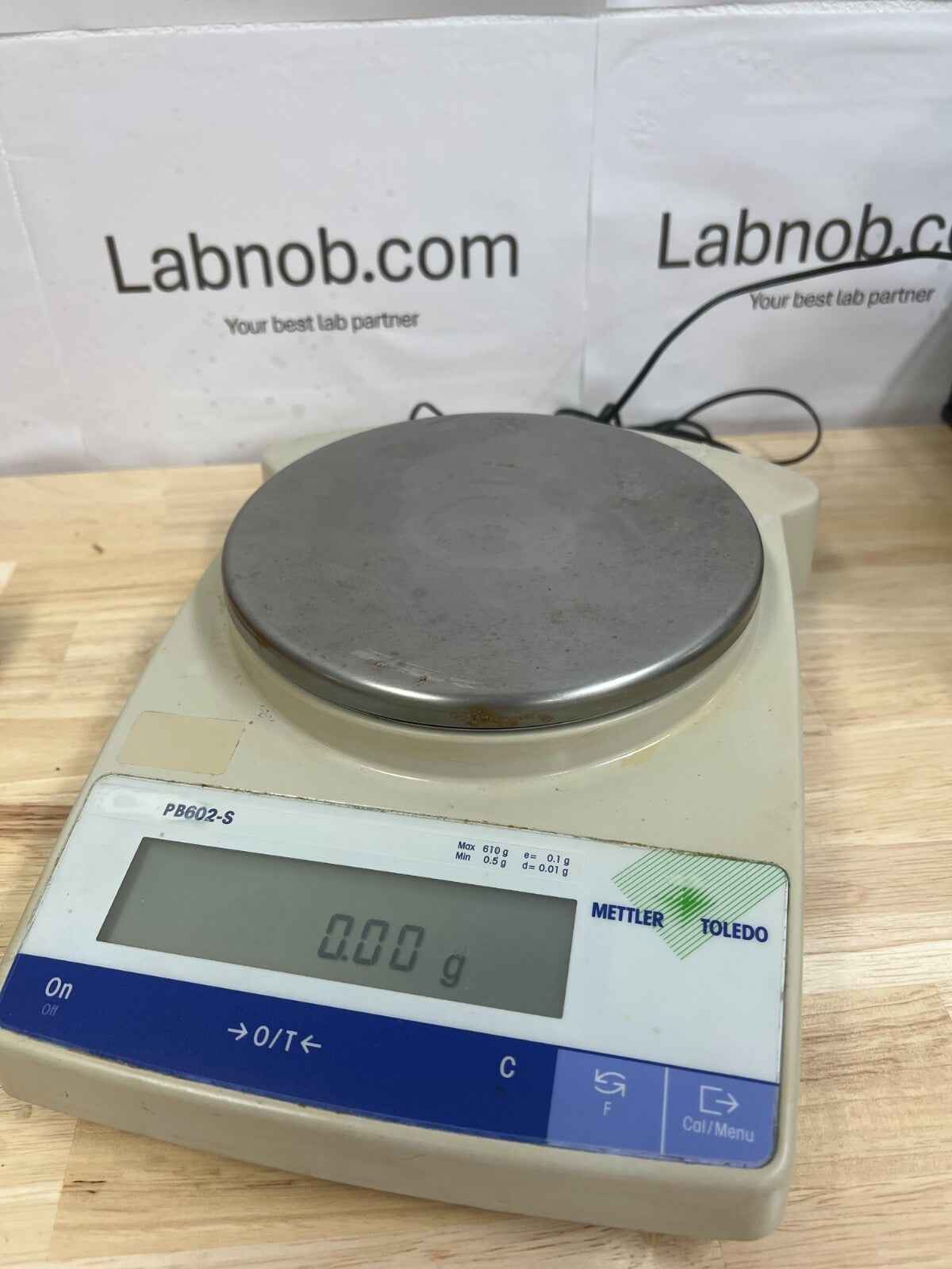 Mettler Toledo Balance PB602S 610g 0.01g FACT Tested - Labnob