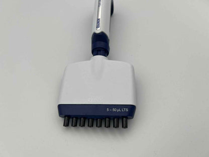 Rainin Pipet-Lite XLS+ 8 Channel Multi L50 5-50 uL Pipette LTS  Calibrated - Labnob