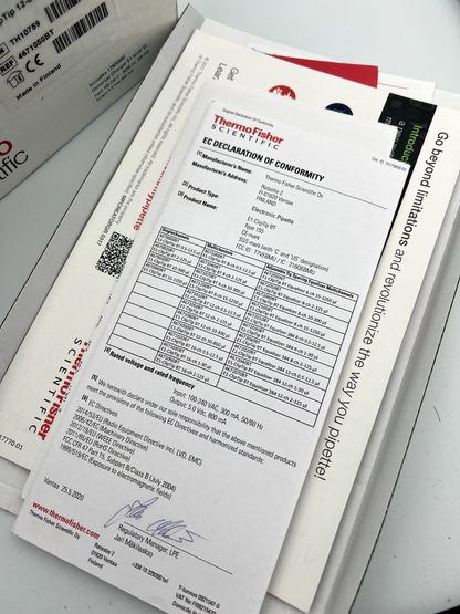 Thermo E1-ClipTip™ Bluetooth Electronic 12 channel 2-125ul Pipette 4671050BT - Labnob