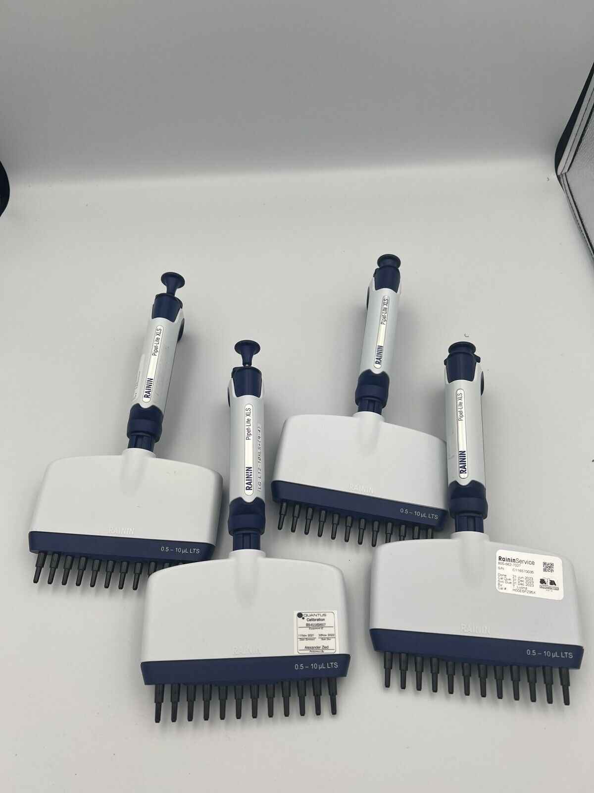 Rainin Pipet-Lite XLS LTS L10 0.5-10ul 12 Channel Pipette - Labnob