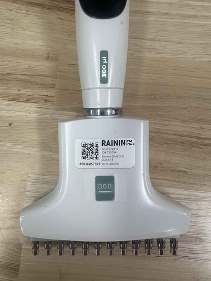 INTEGRA VIAFLO 12 Channel Electronic Pipette 300uL