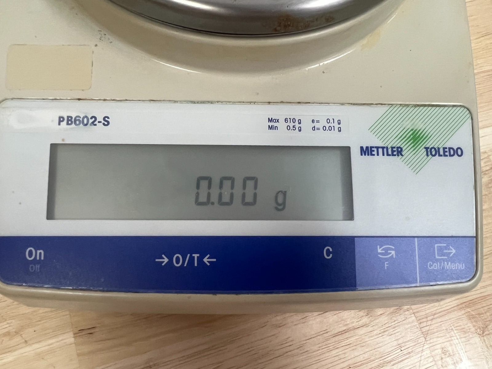 Mettler Toledo Balance PB602S 610g 0.01g FACT Tested