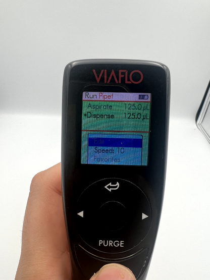 Integra Viaflo 125µL 12 Channel Electronic Pipette New Battery - Labnob
