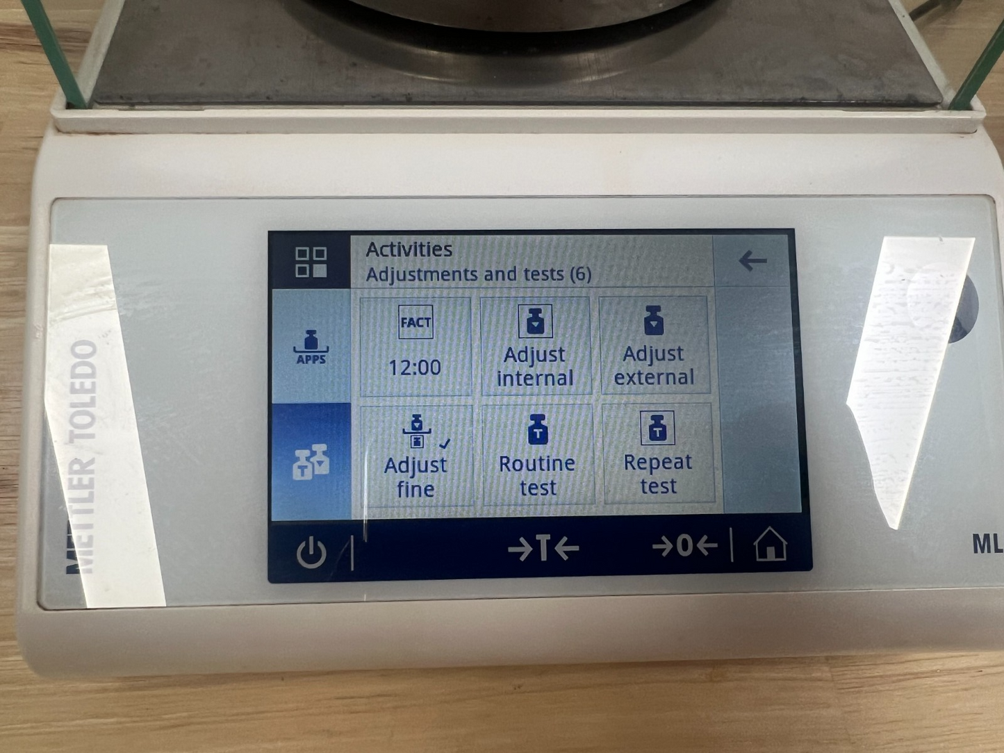 Mettler Toledo Precision Balance/scale ML303T/00 CALI EXPIRE Dec 2025 320g 1mg