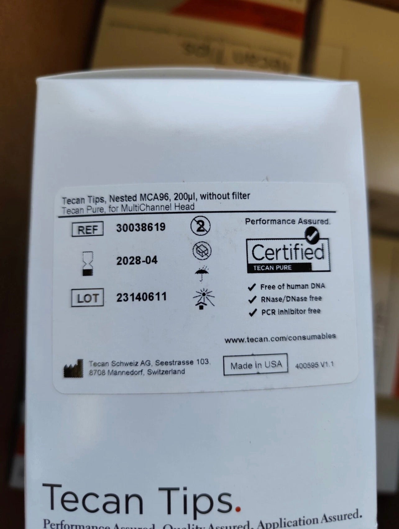 Tecan 200ul 30038619